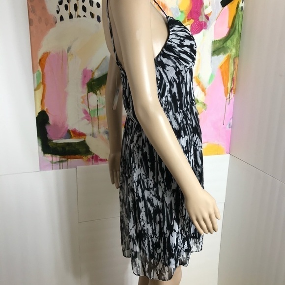 Guess mini dress 90’s retro gauzy tie dye vacation resort M new summer - Picture 6 of 13